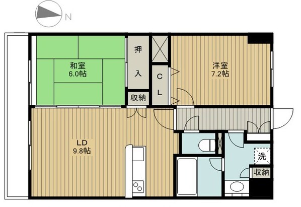 トゥールドゥソレイユの物件間取画像